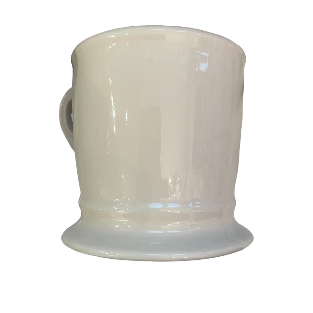Anthropologie Monogram Coffee Tea Initial Mug Letter E Shaving Style Cup - Picture 6 of 8